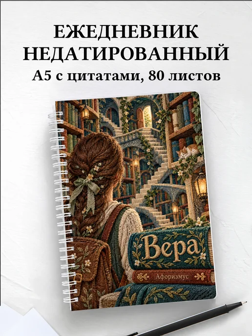 Ежедневник недатированный Вера