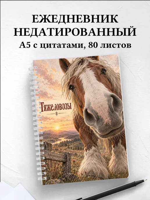 Ежедневник недатированный Тяжеловозы