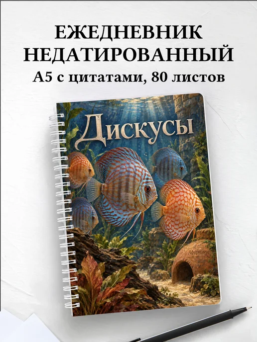 Ежедневник недатированный Дискусы