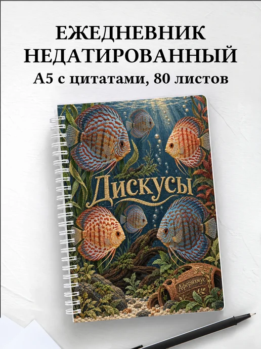 Ежедневник недатированный Дискусы