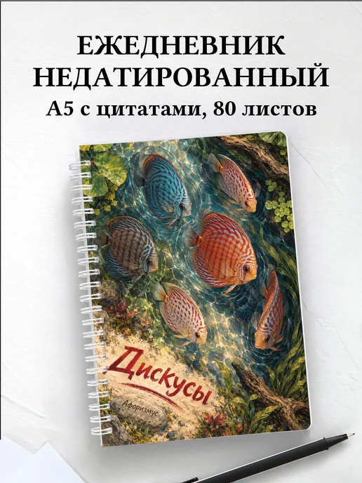 Ежедневник недатированный Дискусы