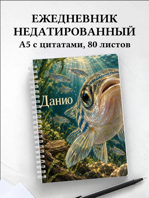 Ежедневник недатированный Данио