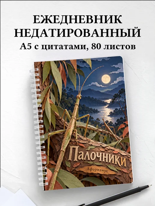 Ежедневник недатированный Палочники