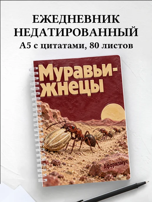 Ежедневник недатированный Муравьи-жнецы