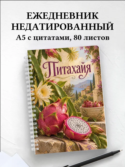 Ежедневник недатированный Питахайя