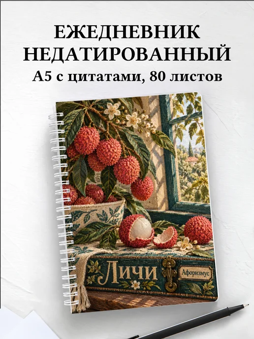 Ежедневник недатированный Личи
