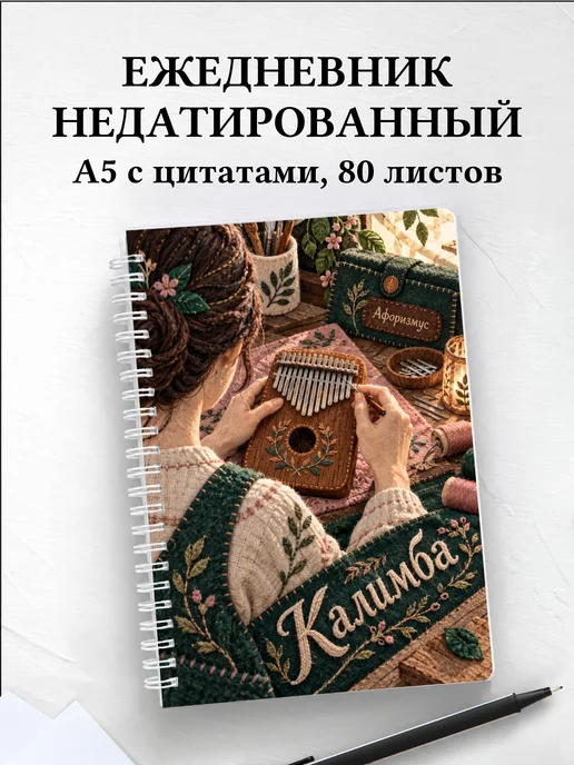 Ежедневник недатированный Калимба
