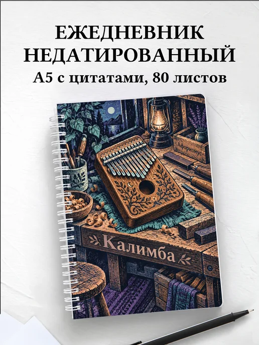 Ежедневник недатированный Калимба