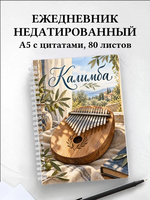 Ежедневник недатированный Калимба