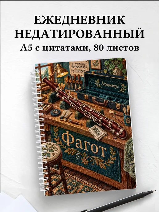 Ежедневник недатированный Фагот