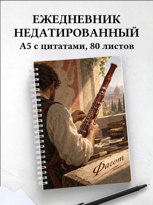Ежедневник недатированный Фагот