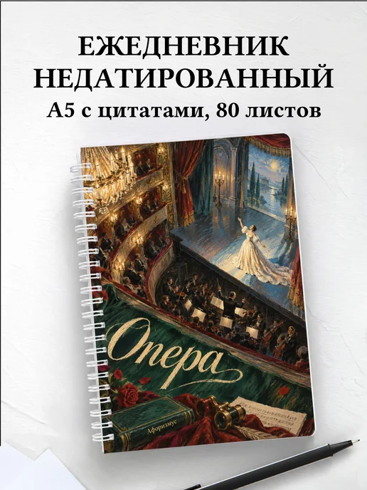 Ежедневник недатированный Опера
