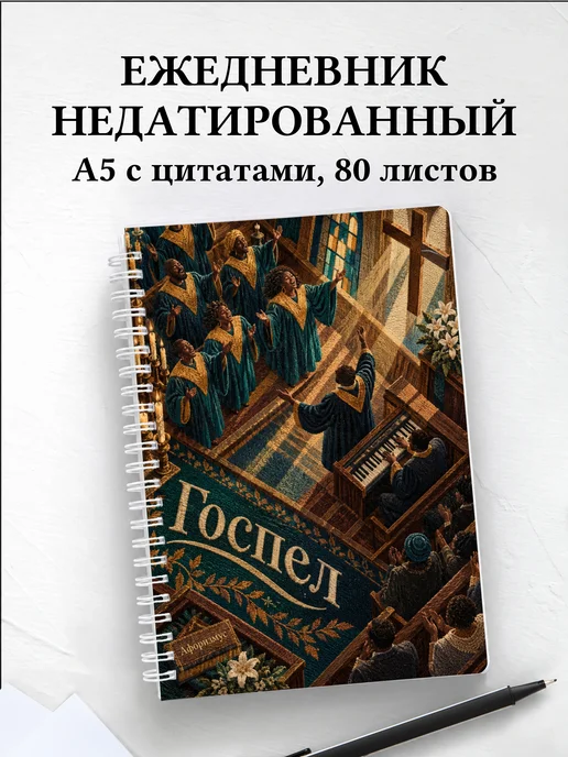 Ежедневник недатированный Госпел