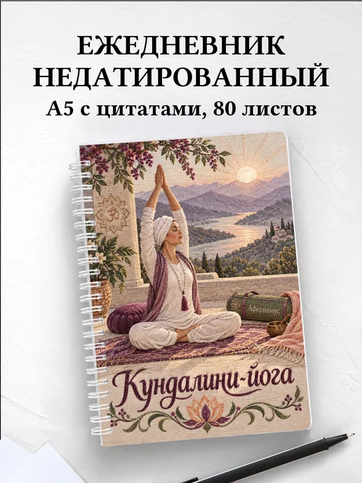 Ежедневник недатированный Кундалини-йога