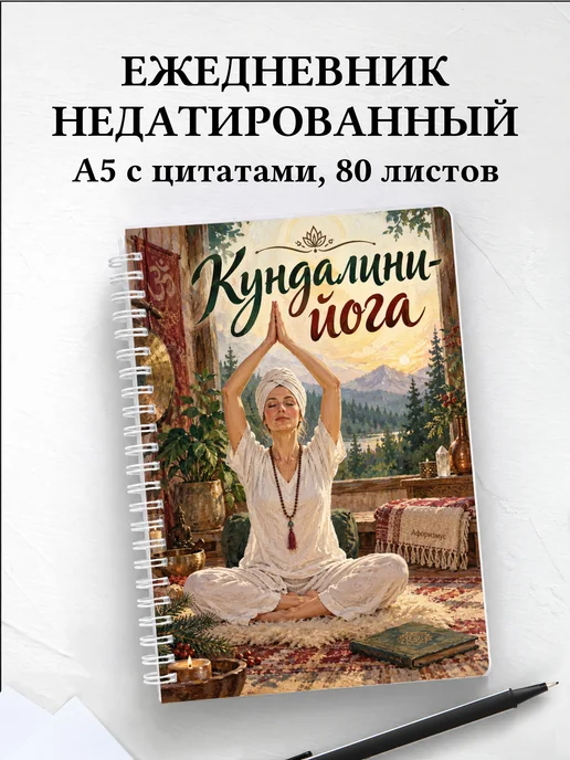 Ежедневник недатированный Кундалини-йога