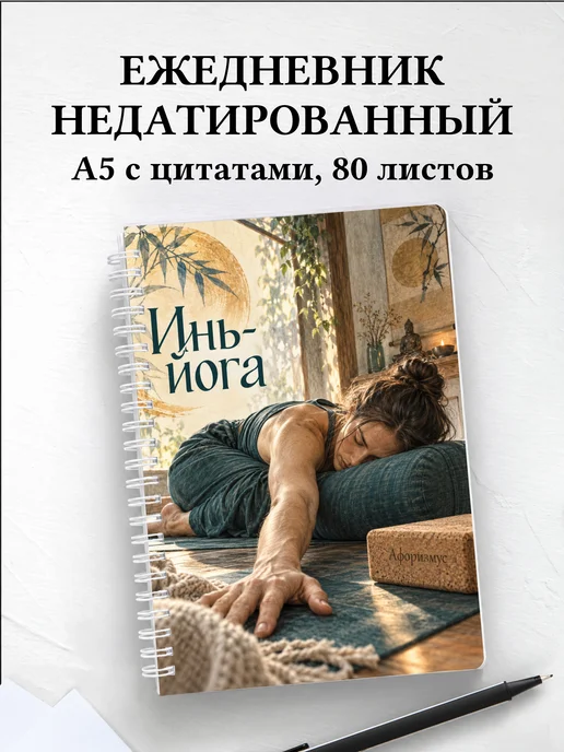 Ежедневник недатированный Инь-йога