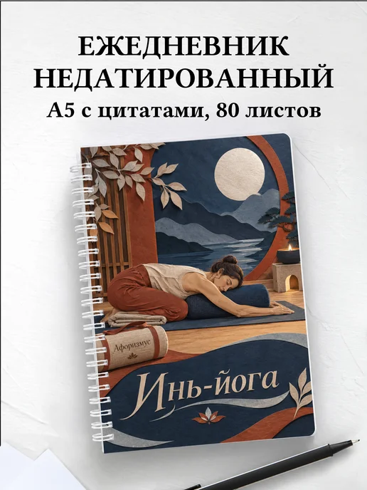Ежедневник недатированный Инь-йога