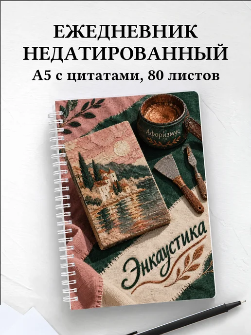 Ежедневник недатированный Энкаустика