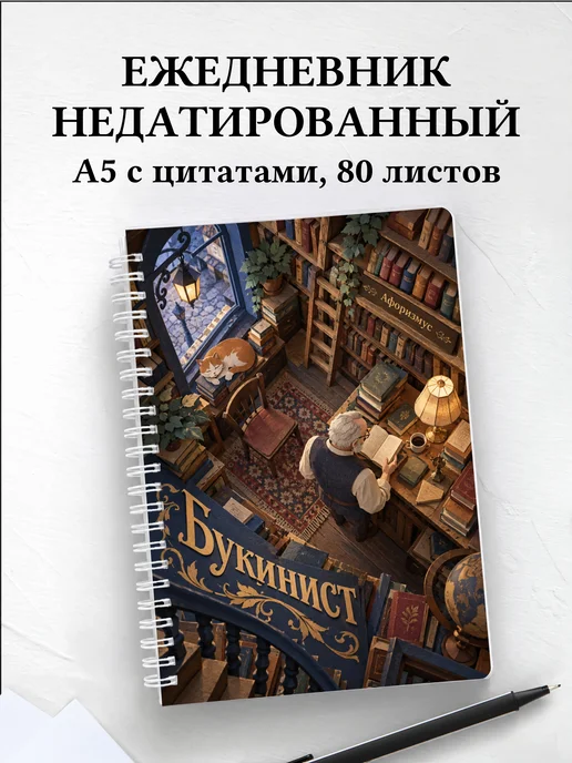 Ежедневник недатированный букиниста