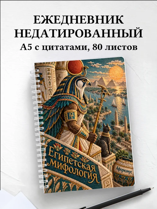 Ежедневник недатированный Египетская мифология