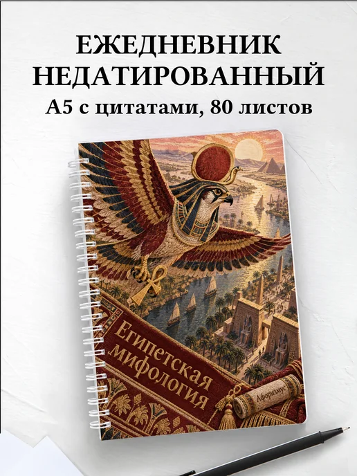 Ежедневник недатированный Египетская мифология