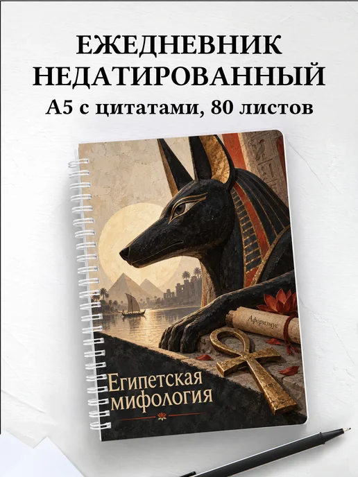Ежедневник недатированный Египетская мифология