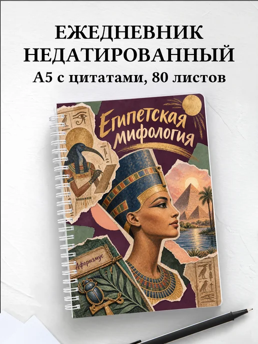 Ежедневник недатированный Египетская мифология