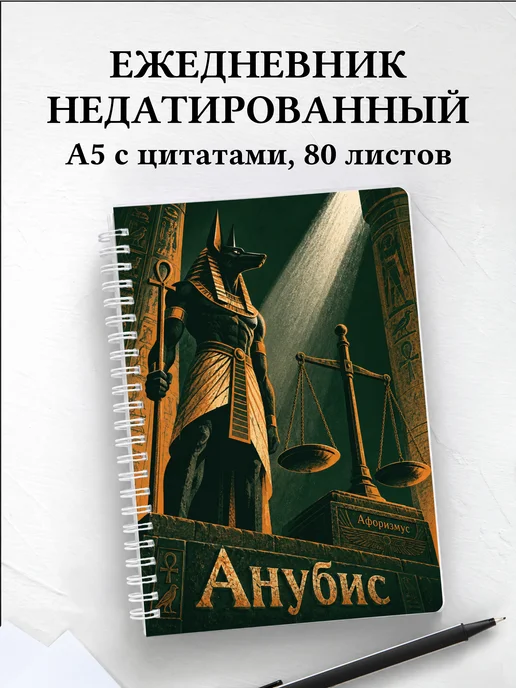 Ежедневник недатированный Анубис