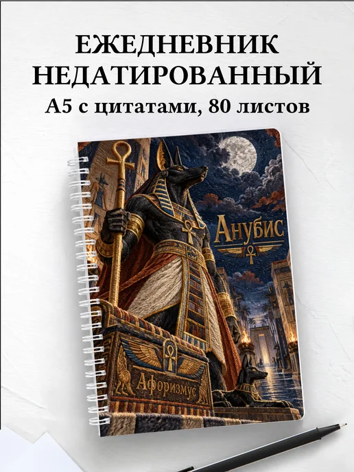 Ежедневник недатированный Анубис