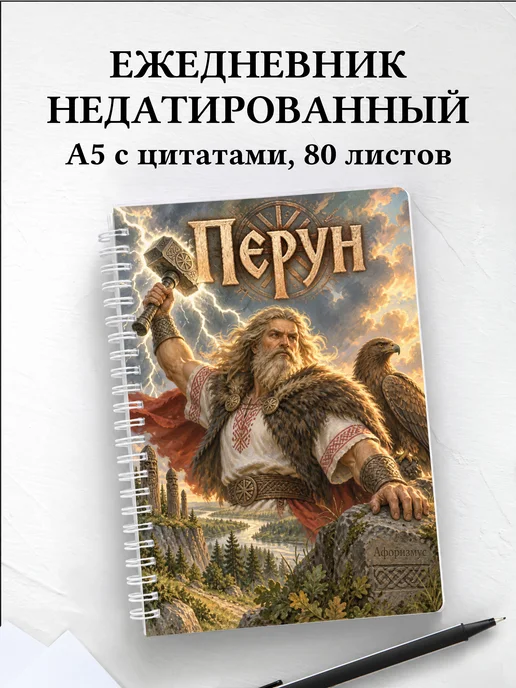 Ежедневник недатированный Перун