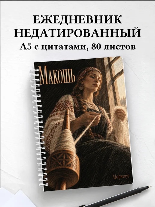 Ежедневник недатированный Макошь