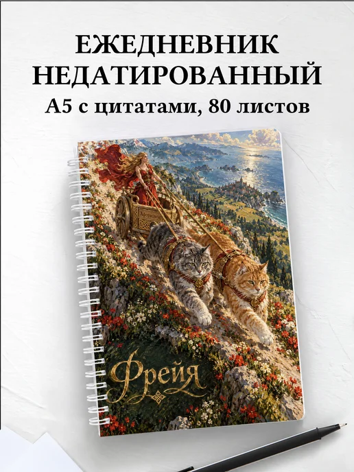 Ежедневник недатированный Фрейя