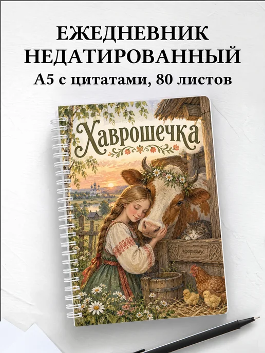 Ежедневник недатированный Хаврошечка