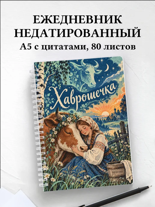 Ежедневник недатированный Хаврошечка