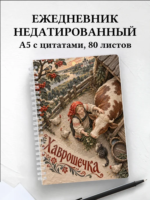 Ежедневник недатированный Хаврошечка