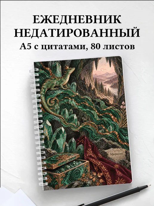 Ежедневник недатированный Хозяйка Медной горы
