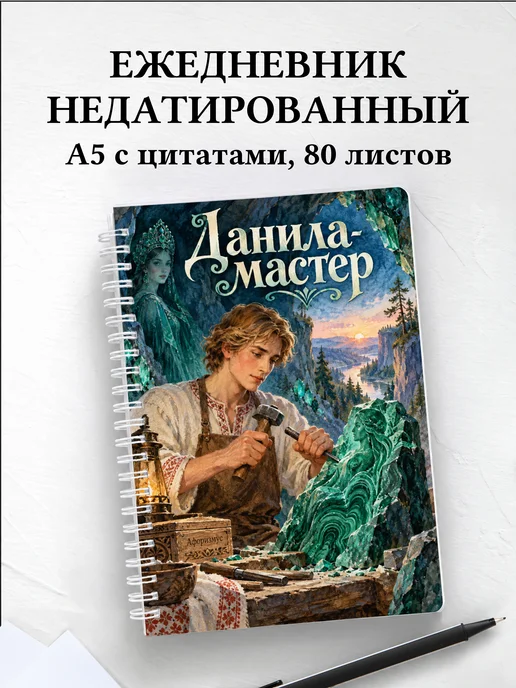 Ежедневник недатированный Данила-мастер