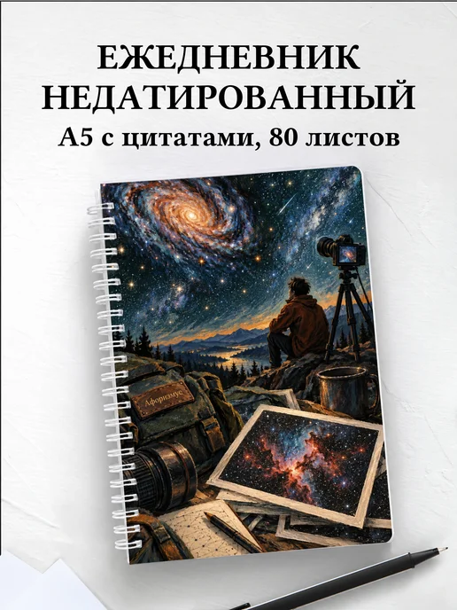 Ежедневник недатированный астрофотографа