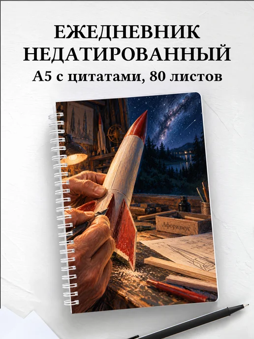 Ежедневник недатированный ракетомоделиста