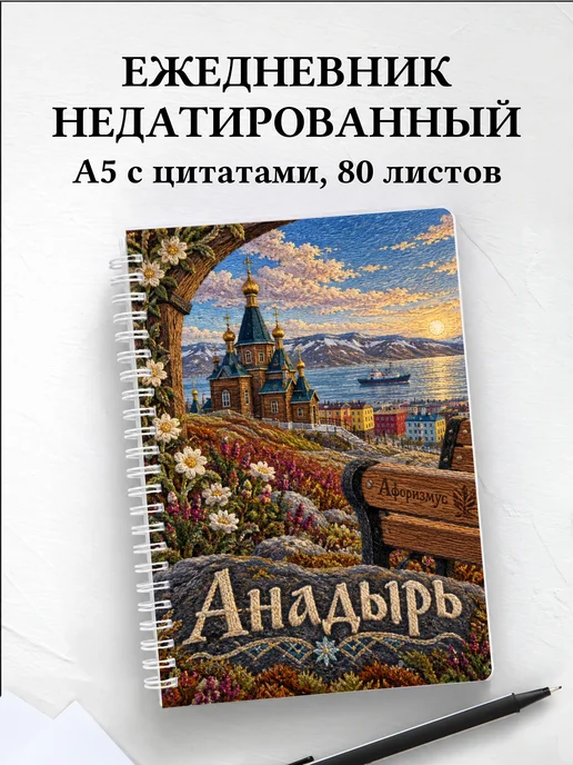 Ежедневник недатированный Анадырь