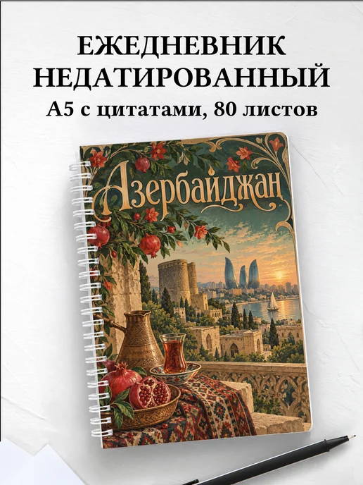 Ежедневник недатированный Азербайджан