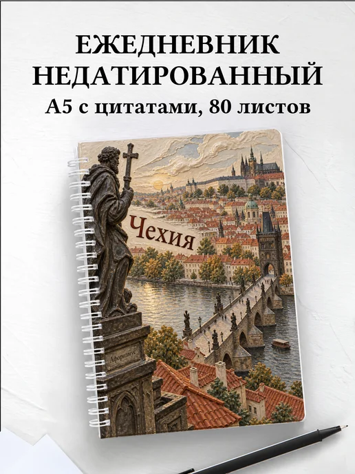 Ежедневник недатированный Чехия