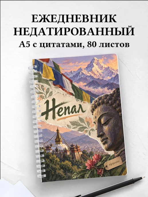 Ежедневник недатированный Непал