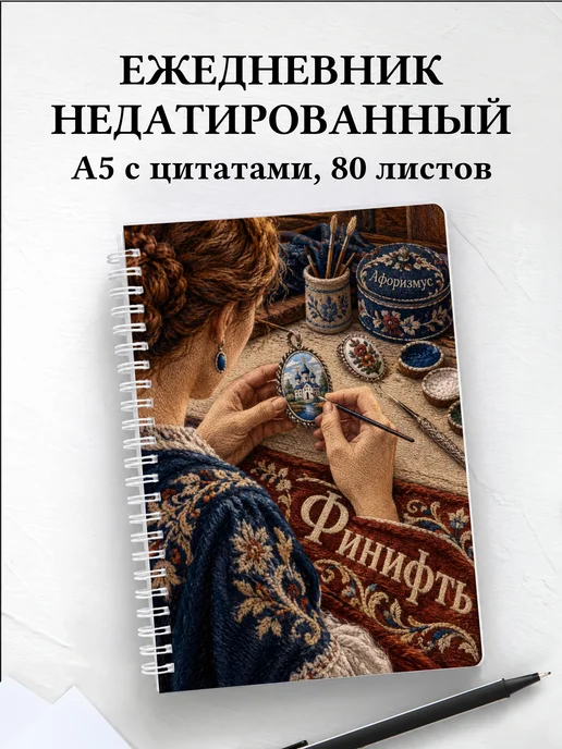 Ежедневник недатированный Финифть