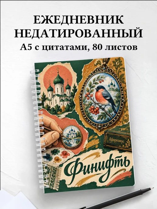Ежедневник недатированный Финифть