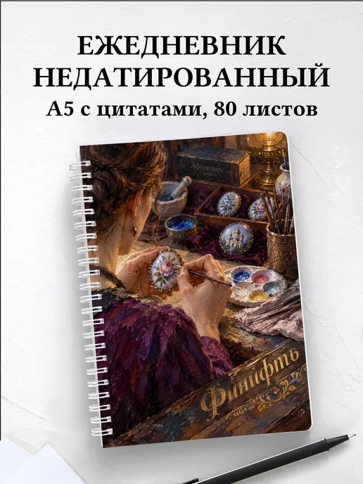 Ежедневник недатированный Финифть
