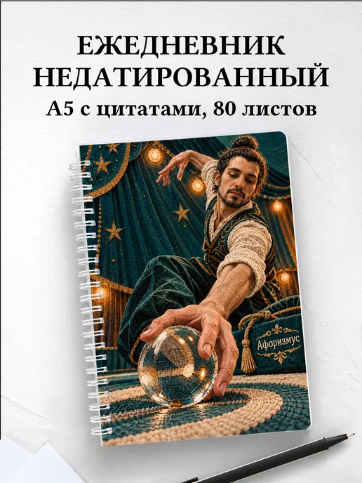 Ежедневник недатированный Контактное жонглирование