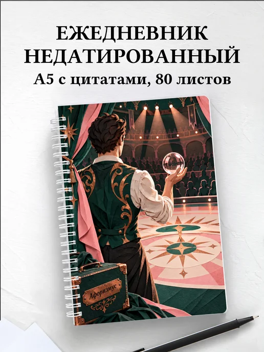 Ежедневник недатированный Контактное жонглирование