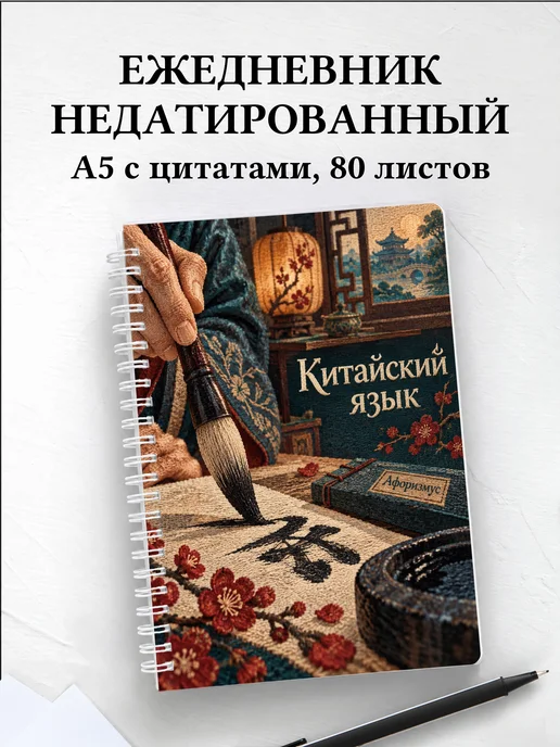 Ежедневник недатированный Китайский язык