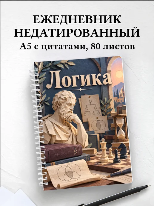 Ежедневник недатированный Логика